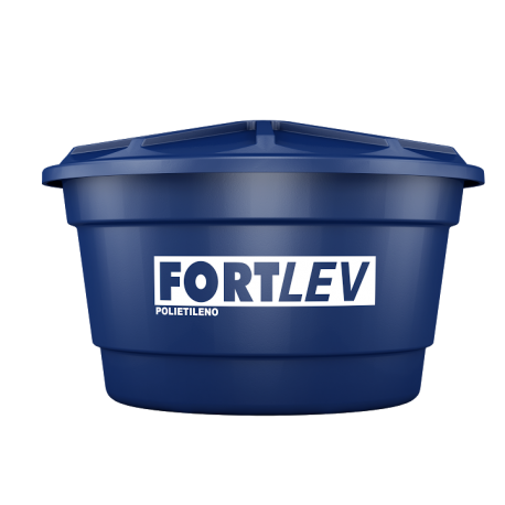 CAIXA D’ÁGUA POLIETILENO 2000 LITROS COM TAMPA FORTLEV
