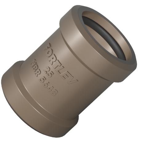 LUVA SOLDÁVEL 25 MM DE CORRER FORTLEV