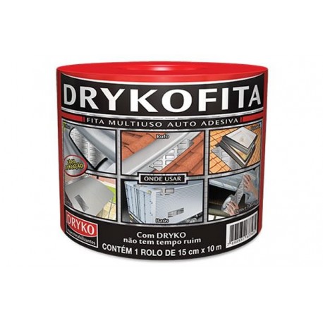 FITA ALUMINIZADA 15 CM DRYKOFITA