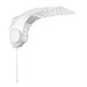 DUCHA DUO SHOWER QUADRA ELETRÔNICA MULTITEMPERATURA 7500W 220V BRANCA LORENZETTI