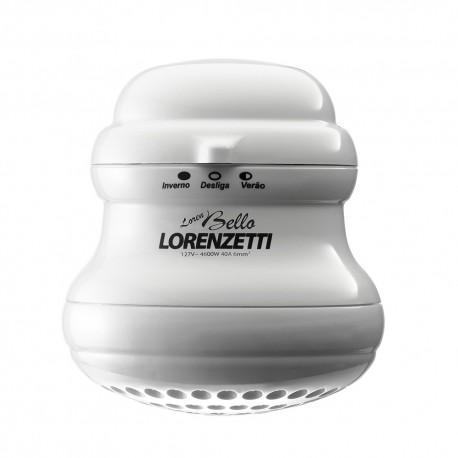 DUCHA LOREN BELLO COM CANO 5500W 220V BRANCA LORENZETTI