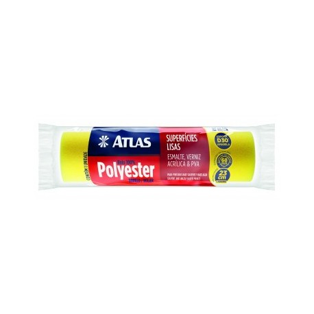ROLO 406/23A POLYESTER AMARELO 23CM PINCÉIS ATLAS