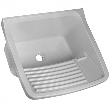 TANQUE PLÁSTICO 49X43 TQ0 CZ2 15 LITROS COR CINZA CLARO ASTRA