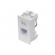 MÓDULO TOMADA TELEFONE RJ11 2 VIAS SERIE HABITAT FAME