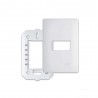 PLACA COM SUPORTE 4X2 PARA 1 MODULO HORIZONTAL SERIE HABITAT FAME