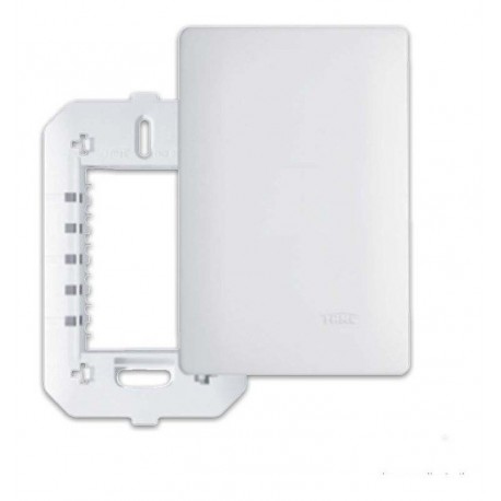 PLACA TOMADA CEGA 4X2 COM SUPORTE HABITAT FAME