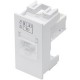 MÓDULO TOMADA REDE RJ45E 8V HABITAT FAME