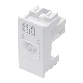 MÓDULO TOMADA REDE RJ45E 8V HABITAT FAME