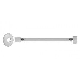ENGATE FLEXÍVEL POLIÉSTER 40 CM BRANCO BLUKIT