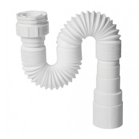 SIFÃO EXTENSIVO UNIVERSAL PLÁSTICO BRANCO SIFOSUPER