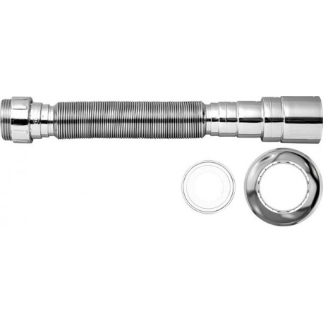 SIFÃO EXTENSIVO UNIVERSAL PLÁSTICO METALIZADO BLUKIT