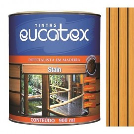 VERNIZ STAIN NATURAL 900 ML COR INCOLOR EUCATEX