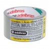 FITA ADESIVA SILVER TAPE 48MMX5M ADELBRAS