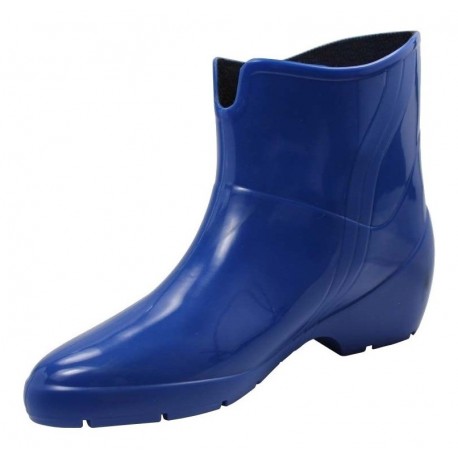 BOTA PVC AZUL FEMININA 35