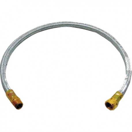 MANGUEIRA PARA GÁS ALUMÍNIO TRANÇADA 123CM