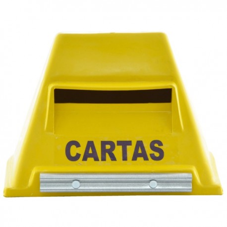 CAIXA DE CORREIO PVC AMARELA