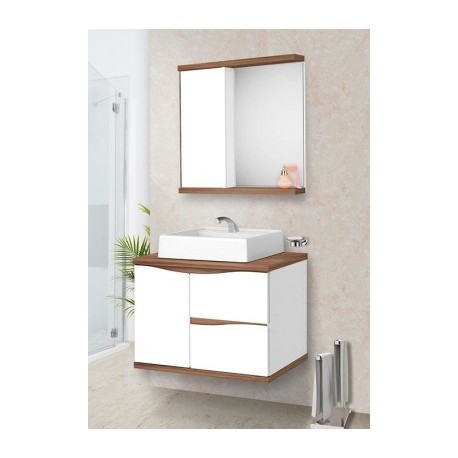 TOUC QUEEN 60 NOGAL/BRANCO FABRIBAM