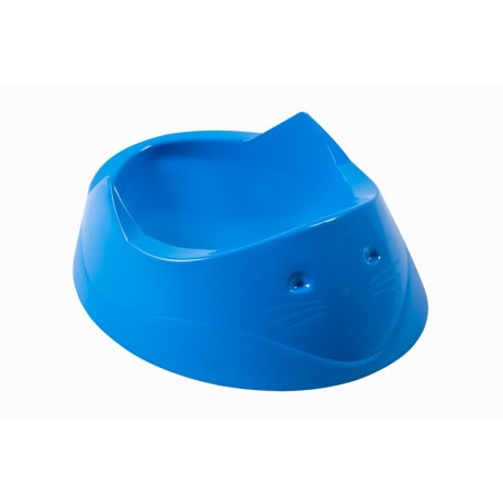 PET COMEDOURO PARA GATO 200 ML COR AZUL ASTRA