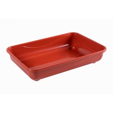 PET CAIXA DE AREIA TRADICIONAL COR VERMELHO ASTRA