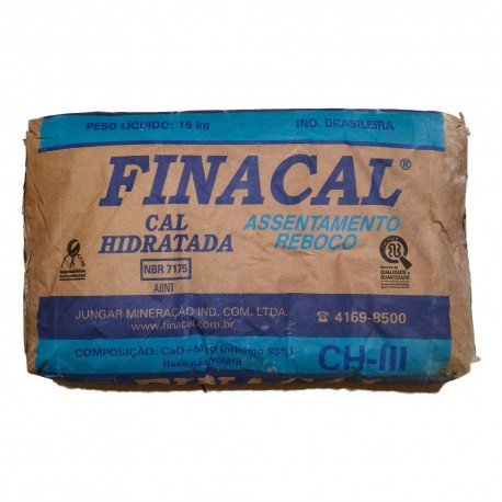 CAL HIDRATADA CHIII 20 FINACAL