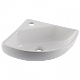 LAVATÓRIO LOUCA SUSPENSO INCEPA 420x345 CANTO PEQUENO COR BRANCA
