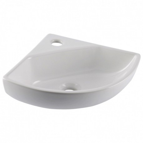 LAVATÓRIO LOUCA SUSPENSO INCEPA 420x345 CANTO PEQUENO COR BRANCA