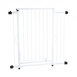 PORTAO GRADE BABY E DOG C/EXTENS 10CM BRANCO LIDER