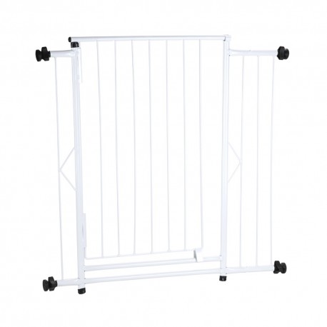 PORTAO GRADE BABY E DOG C/EXTENS 10CM BRANCO LIDER