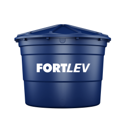 CAIXA AGUA POLIETILENO 5000 LITROS COM TAMPA FORTLEV