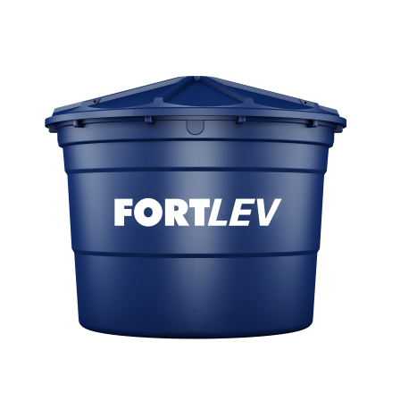 CAIXA AGUA POLIETILENO 5000 LITROS COM TAMPA FORTLEV