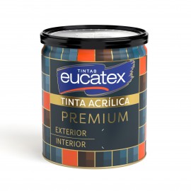 LÁTEX PROTEGE ACRÍLICO PREMIUM FOSCO 900 ML COR BRANCO EUCATEX