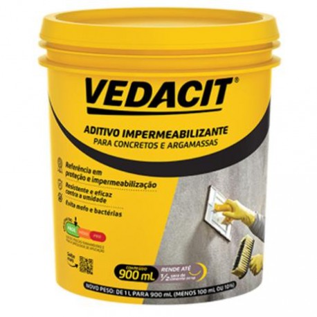 VEDACIT ADITIVO CONCRETO 900ML POTE