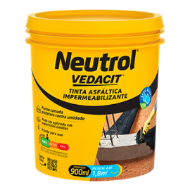 NEUTROL ACQUA TINTA ASFALTICA 0.900 ML VEDACIT