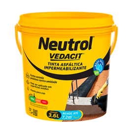 NEUTROL AQUA TINTA ASFALTICA 3.6 LITROS VEDACIT