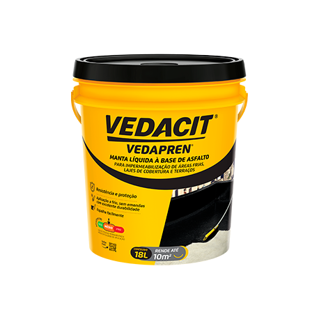 VEDAPREN PRETO MANTA LIQUIDA 18KG