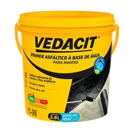 PRIMER 03.6 LITROS ASFALTICO ECO VEDACIT BASE AGUA