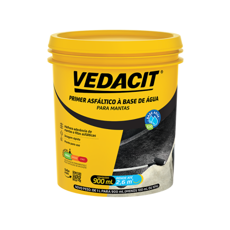 PRIMER 0.900ML ASFALTICO ECO VEDACIT BASE AGUA