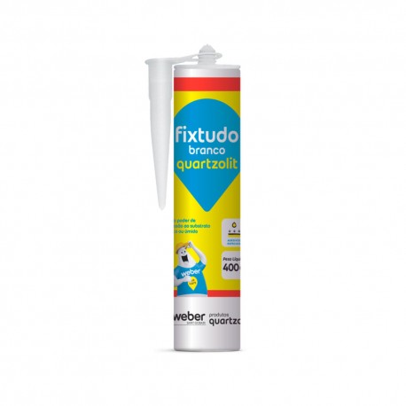 SELANTE 400G BRANCO FIXTUDO QUARTZOLIT