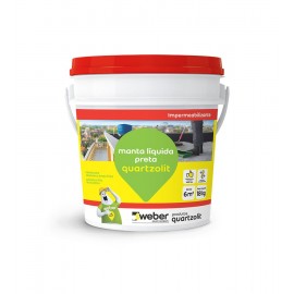 MANTA LIQUIDA 18KG QUARTZOLIT PRETO