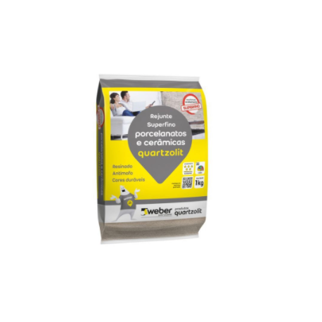 REJUNTE QUARTZOLIT PARA PORCELANATO BRANCO 05KG