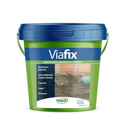VIAFIX 3.6 LITROS ADESIVO CHAPISCO VIAPOL