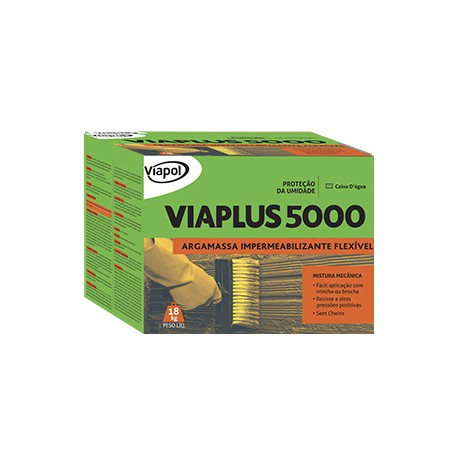 VIAPLUS 5000 IMPERMEABILIZANTE FLEXIVEL 18KG VIAPOL
