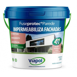 IMPERMEABILIZANTE DE PAREDE 03.6L FUSEPROTEC VIAPOL
