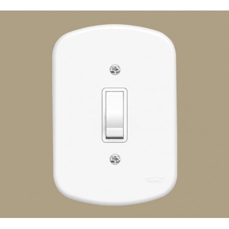 INTERRUPTOR PARALELO COM PLACA 10A/250V SERIE BLANC FAME