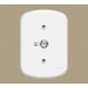TOMADA ANTENA TV PARA CABO COAXIAL 75 COM PLACA SERIE BLANC FAME