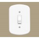 INTERRUPTOR SIMPLES COM PLACA 10A/250V SERIE BLANC FAME