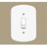 INTERRUPTOR SIMPLES COM PLACA 10A/250V SERIE BLANC FAME