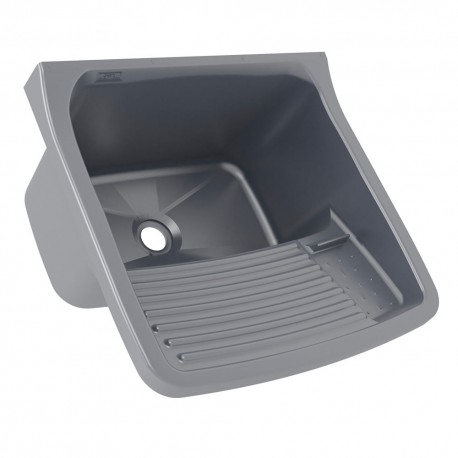 TANQUE PLÁSTICO 58X52 TQ2 PRA 40 LITROS COR PRATA ASTRA