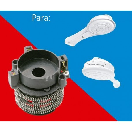 RESISTENCIA PARA DUCHAS EVIDENCE E ELEGANCE 4 TEMPERATURAS 220V 6800W FAME