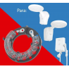 RESISTENCIA PARA DUCHA GRAN DUCHA E GRAN DUCHA JATO FORTE 220V 7000W FAME